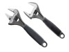 Bahco Chrome ERGO™ Adjustable Wrench Twin Pack Capacity 32/38mm