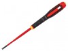 Bahco ERGO Slim VDE Insulated Slotted Screwdriver 4.0 x 100mm