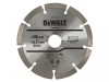 DeWALT Power Tools DT3711 Segmented Diamond Cutting Disc 125 x 22.23mm