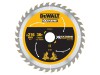 DEWALT FlexVolt XR Circular Saw Blade 216 x 30mm x 36T