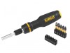 DeWALT Hand Tools Full Fit Telescoping Multi-bit Ratcheting Screwdriver + 10 Bits