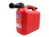 Faithfull Plastic FuelCanRed 5 litre