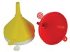 Faithfull Plastic Funnel 150mm Set, 3 Piece