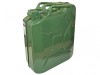 Faithfull Green Jerry Can - Metal 20 Litre