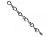 Faithfull Jack Chain Zinc Plated  2mm x 2.5m