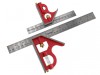 Faithfull Combination Square Twin Pack 150mm & 300mm