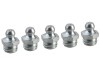 Faithfull Grease Nipple Straight M10 x 1.5 (Pack 5)