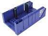 Faithfull Plastic Mitre Box with Pegs