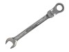 Faithfull Ratchet Combination Spanner Flex Head CV 17mm