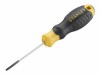 STANLEY Hand Tools CUSHION GRIP Screwdriver Parallel Tip 2.5 x 75mm