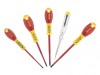 Stanley Tools FatMax VDE Insulated Parallel & Pozi Screwdriver Set of 5