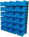 DRAPER 24 BIN WALL STORAGE UNIT SET (LARGE BINS)