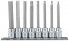 DRAPER 3/8\" Sq. Dr. Hexagonal Socket Bit Set (8 piece)