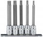 DRAPER 3/8\" Sq. Dr. Spline Socket Bit Set (5 piece)