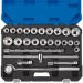 DRAPER 3/4\" Sq. Dr. MM/AF Combined Socket Set (26 Piece)