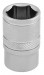 DRAPER 3/8\" Square Drive 6 Point Imperial Socket (1/2\")