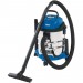 DRAPER 20L 1250W 230V Wet and Dry Vacuum Cleaner with Stainless Steel Tank