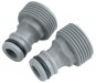 DRAPER 3/4\" BSP Female to Male Connectors (twin pack)