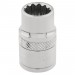 DRAPER 3/8\" Square Drive Hi-Torq® 12 Point Socket (10mm)