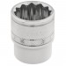 DRAPER 3/8\" Square Drive Hi-Torq® 12 Point Socket (19mm)