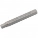 DRAPER 8mm x 75mm Hexagonal 10mm Insert Bit for Mechanics Bit Sets 21932, 33614 and 59985
