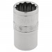 DRAPER 3/8\" Square Drive Hi-Torq® 12 Point Socket (5/8\")