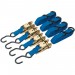 DRAPER 375kg 4 Piece Ratcheting Tie Down Strap Set