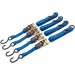 DRAPER 250kg 4 Piece Ratcheting Tie Down Straps