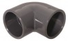 1\" ID SOLVENT ELBOW 90DEG UPVC DGREY