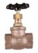 1.1/4\"bspt Female Bronze Globe Valve Round Hand Wheel